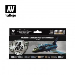 VALLEJO 71.627 Armée de l’Air colors post WWII to present 8x17ml