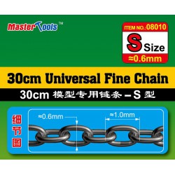 TRUMPETER 08010 30CM Universal Fine Chain S Size 0.6mmX1.0mm
