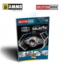 AMMO BY MIG A.MIG-6520 How to Paint Imperial Galactic Fighters (Anglais-Français-Espagnol)