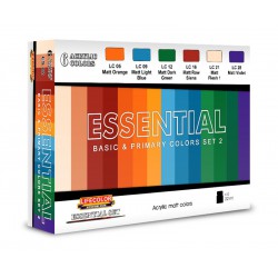 LIFECOLOR ES02 Essential Basic & Primary Colors Set 2