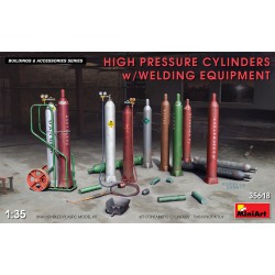 MINIART 35618 1/35 High Pressure Cylinders w/Welding Equipment