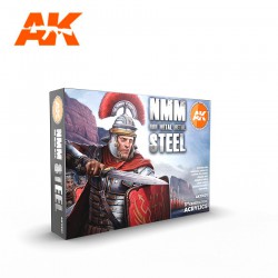 AK INTERACTIVE AK11601 NON METALLIC METAL: STEEL SET