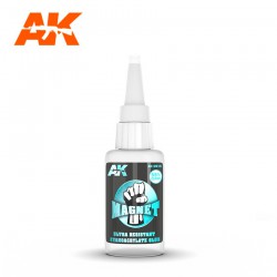 AK INTERACTIVE AK12015 MAGNET Colle Cyanocrylate Ultra Résistante20gr.