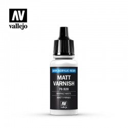 VALLEJO 70.520 Game Air 192 Permanent Matt Varnish Auxiliary 17 ml.