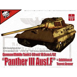 MODELCOLLECT UA35015 1/35 German Middle Tank E-50 mit 10.5cm L/52 “Panther III Ausf.F”*