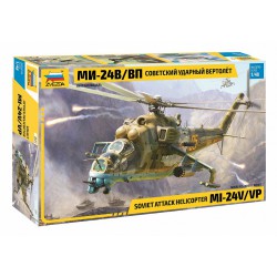 ZVEZDA 4823 1/48 Soviet Attack Helicopter Mi-24V/VP