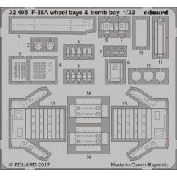 EDUARD 32405 1/32 F-35A wheel bays & bomb bays
