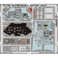 EDUARD 32536 1/32 Su-27 Flanker B interior