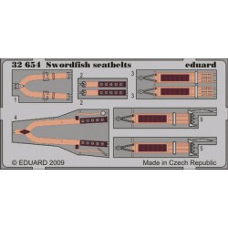 EDUARD 32654 1/32 Swordfish seatbelts