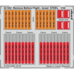 EDUARD 32922 1/32 Remove Before Flight - Israel STEEL