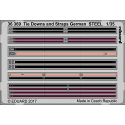 EDUARD 36369 1/35 Tie Downs and Straps German STEEL