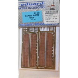 EDUARD 48223 1/48 P-40N Warhawk Flap Set