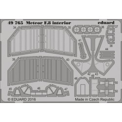 EDUARD 49765 1/48 Meteor F.8 interior