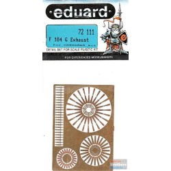 EDUARD 72111 1/72 F 104 G Exhaust