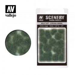 VALLEJO SC427 SCENERY Wild Tuft - Strong Green (12 mm)
