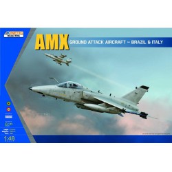 KINETIC K48026 1/48 AMX Ground Attack Aircraft - Brazil & Italy