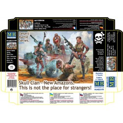 MASTERBOX MB35199 1/35 Desert Battle Series. Skull Clan - New Amazons