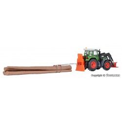 KIBRI 12246 1/87 FENDT with front shield and drum winch