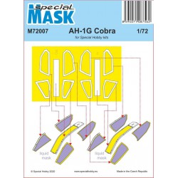 SPECIAL MASK M72007 1/72 AH-1G Cobra Mask