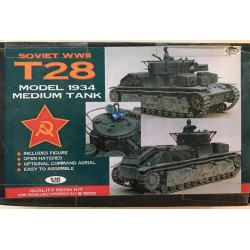 CROMWELL MODELS T-28 1/35 Soviet WWII T28 Model 1934 Medium Tank