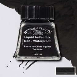 WINSOR & NEWTON ENCRE 14ML 754 ENCRE DE CHINE LIQUIDE