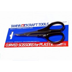 TAMIYA 74005 Curved Scissors For Polycarbonate