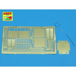 ABER 35 A10 1/35 Front and back fenders for Tiger I