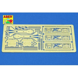 ABER 35 A116 1/35 Additional accessories for U.S. vehicles like: tools, rifle & jerry can racks for All models