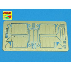 ABER 35 A31 1/35 Front fenders for Panther Ausf.A/D for Tamiya, Italeri