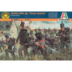 ITALERI 6083 1/72 95ème Régiment Anglais – British 95th Regiment "Green Jackets"