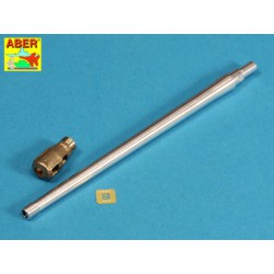 ABER 35 L-126 1/35 Russian 122 mm D-25T tank barrel for IS-3 for Tamiya Trumpeter