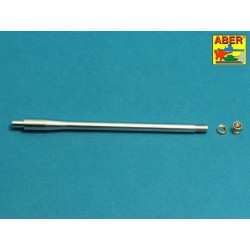ABER 35 L-240 1/35 U.S 90 mm M3 barrel with thread protector for tank destroyer M36B1 for Academy, Italeri