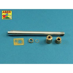 ABER 35 L-261 1/35 150mm Barrel with muzzle brake for German E-100 Heavy Tank Krupp Turret for Trumpeter