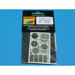 ABER G14 1/35 Grilles for Sd.Kfz.171 Panther, Ausf.G -late model for Tamiya
