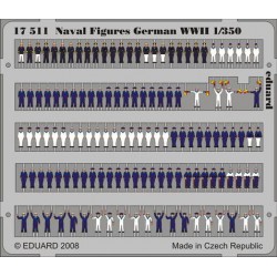 EDUARD 17511 1/350 Naval Figures German WWII