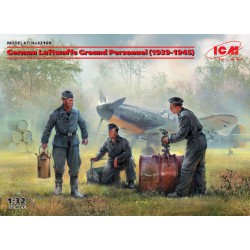 ICM 32109 1/32 German Luftwaffe Ground Personnel(1939-1945)(3 figures)