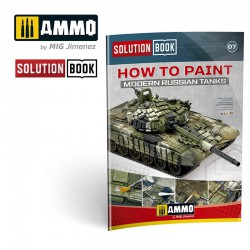 AMMO BY MIG A.MIG-6518 How to Paint Modern Russian Tanks (English-French-Spanish)