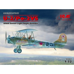 ICM 72243 1/72 U-2/Po-2VS, WWII Soviet Light Night Bomber