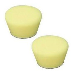 PROXXON 29077 Professional polishing sponges 2 pieces medium (yellow)