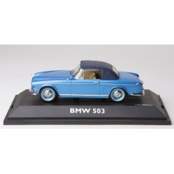 SCHUCO 02245 1/43 BMW 503 Cabrio (Bleu)