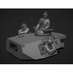 PANZER ART FI35-100 1/35 German Winter turret crew (PzIII & PzIV tanks)