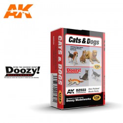 DOOZY DZ022 1/24 CATS & DOGS