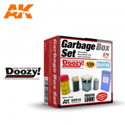 DOOZY DZ010 1/24 GARBAGE BOX SET
