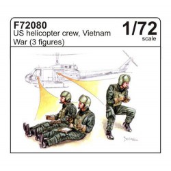 CMK F72080 1/72 US U.S. helicopter crew, Vietnam War (3 fig.)