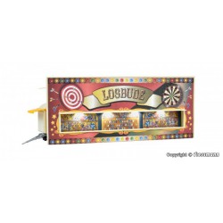 KIBRI 11012 1/87 Funfair trailer with LED lighting, functional kit