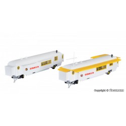 KIBRI 15704 1/87 Funfair trailer, 2 pieces