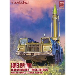 MODELCOLLECT UA72138 1/72 Soviet(9P117M1) Laungher R17 rocket of 9K72 missile complexELEBRUS/SCUD B