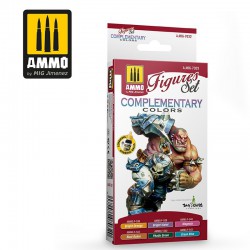 AMMO BY MIG A.MIG-7032 COMPLEMENTARY COLORS. FIGURE SET