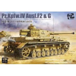 BORDER MODEL BT-004 1/35 Pz.Kpfw.IV Ausf. F2 & G