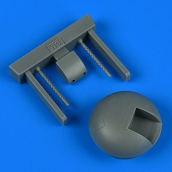 QUICKBOOST QB48950 1/48 B-26B-50 Invader gun turret for ICM